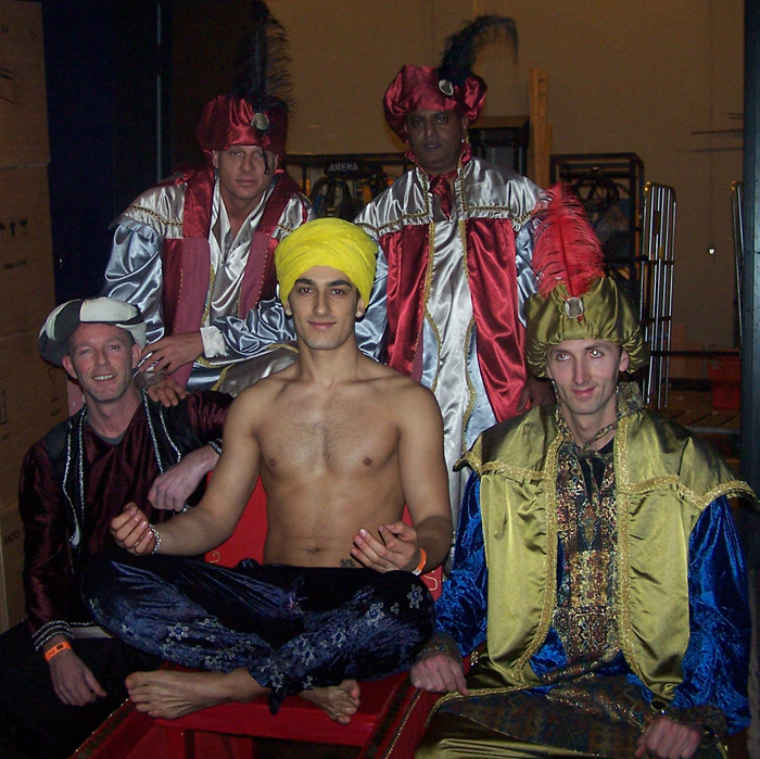 arabische feest fakir
